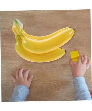 Ciieeo Simulated Banana Vegetable Banana Fake Vegetable Stapler Removers Scene Adornment House Decorations for Home Banana Ornament Fruit Toys Artificial Banana Emperor Banana Window Foam - Buy Online on GoSupps.com
