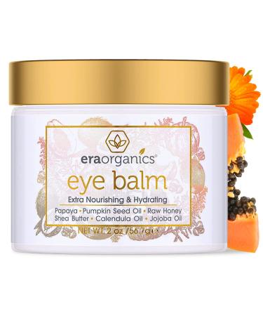 USDA Organic Eye Moisturizer Cream - Rejuvenating and Nourishing Age Defying Under Eye Balm - Natural Eye Cream for Sensitive Skin With Jojoba Oil  Agran Oil for Puffiness  Fine Lines and More