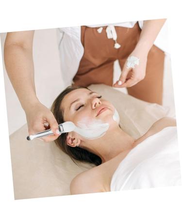 Beavorty Double-headed Facial Treatment Brush Women Makeup Brush Skin Care Tool Beauty Tools Mask Applicator Tool Mask Brush for Women Mask Spoon Facial Mask Applicator Salon Facial 13.70X2.50X1.50CM Silver - Buy Online on GoSupps.com