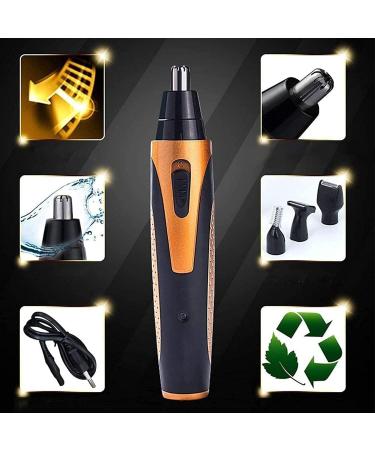 4-in-1 Painless Eyebrow & Facial Hair Trimmer - Electric Grooming Tool for Men & Women | Perfect for Travel & Camping - Buy Online on GoSupps.com