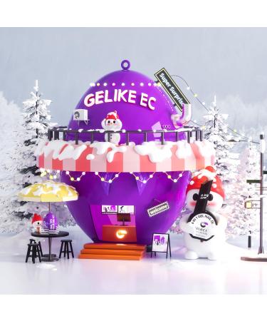 Gelike EC Gel X Nail Tips Set - 528PCS Short Quadrat Soft Gel Nail Tips with Milky White Glue & Top Coat - Ultimate Nail Extension Starter Kit - Buy Online on GoSupps.com