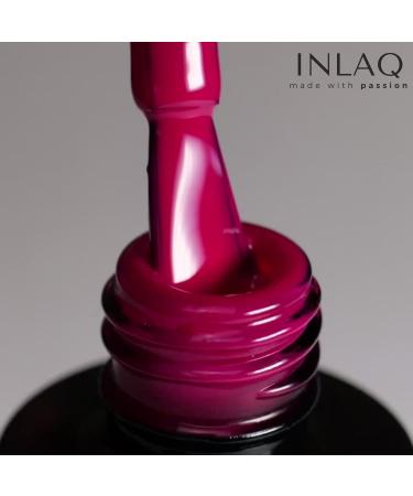 Inlaq Hema Free UV Nail Polish - Raspberry Touch 6 ml | Gel Nail Polish in Various UV LED Colors - Buy Online on GoSupps.com
