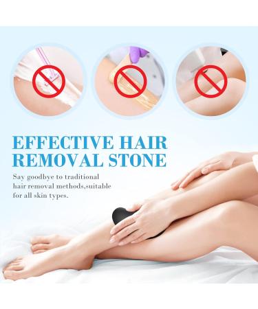 Crystal Hair Eraser Nano: Painless Exfoliation Hair Remover for Silky Smooth Skin - Men and Women - Black - Buy Online on GoSupps.com