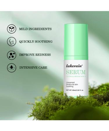 Centella Releaf Serum - Unscented Facial Serum for All Skin Types | Nourishing Moisturizing Soothing & Reduces Redness | Vegan & Cruelty-Free | 60ml - Buy Online on GoSupps.com