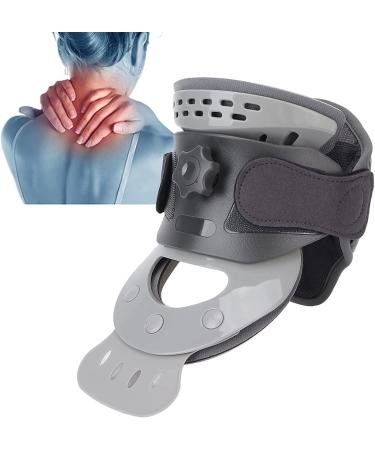 SSDDDLZEQ Cervical Neck Traction Device - Pain Relief & Support with Temperature Regulators | International Shipping - Buy Online on GoSupps.com