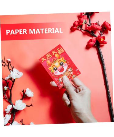 MAGICLULU 60pcs Year of The Dragon Red Envelope Money Gift Cash Packets Chinese Red Packets Money Pocket Spring Festival Red Pocket Lunar New Year Envelopes Gift Bag Chinese Style Paper - Buy Online on GoSupps.com