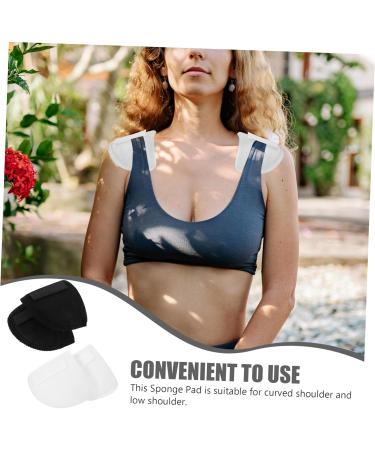 BCOATH 4 Pairs Shoulder Pads Push-up Shoulder Enhancer Shoulder Enhancer Pads Sponge Clothing Polyester - Buy Online on GoSupps.com