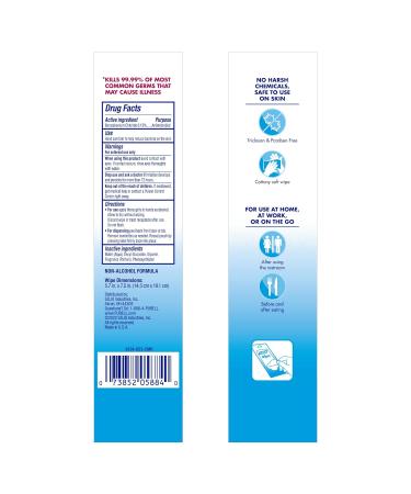 PURELL Hand Sanitizing Wipes 20 Count Travel Pack (Pack of 12) - Clean Refreshing Scent - 9124-12-CMR - Buy Online on GoSupps.com