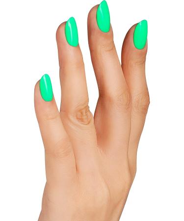 Bluesky Gel Nail Polish Aqua Marine A084 Bright Green Spring Green Long Lasting Chip Resistant 10 ml (Requires Curing Under UV LED Lamp) - Buy Online on GoSupps.com