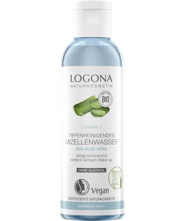 Logona natural cosmetics cleaning micellar water gently frees the skin from make-up dirt clarifies the skin vegan 125 ml old design