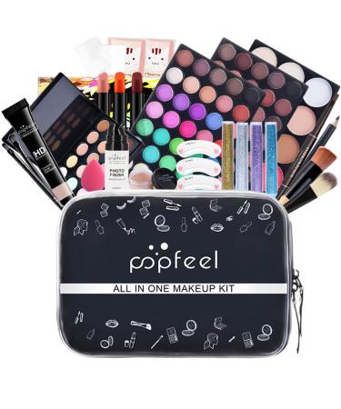 FantasyDay 5st make-up set care set make-up kit cosmetics set christmas makeup makeup makeup makeup set with mascara eyeliner eyebrow pencil lipstick and concealer stick #1