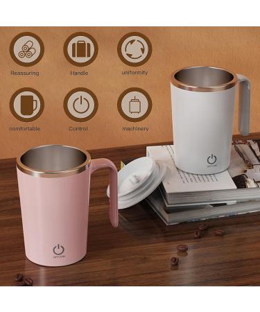 HIOPOIUYT Kitchen Electric Mixing Cup Stirring Automatic Mixing Mug Lazy Rotating Water Cup Coffee Mug Office - Buy Online on GoSupps.com