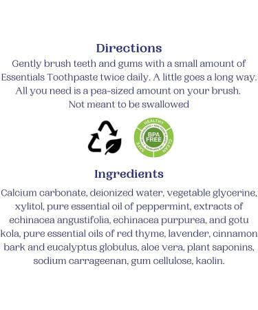 Dental Herb Company Essentials Toothpaste Traveler 12 Pack with Bamboo Toothbrush - Set of 12 - Buy Online on GoSupps.com