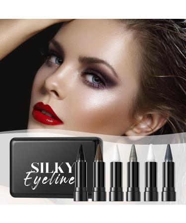  G n rique 6-Color Eyeliner Set | Waterproof Liquid Eyeliner | Smudge-Proof Makeup Pencil | Matte and Pearlescent Quick-Drying Long-Lasting for Beginners - Buy Online on GoSupps.com