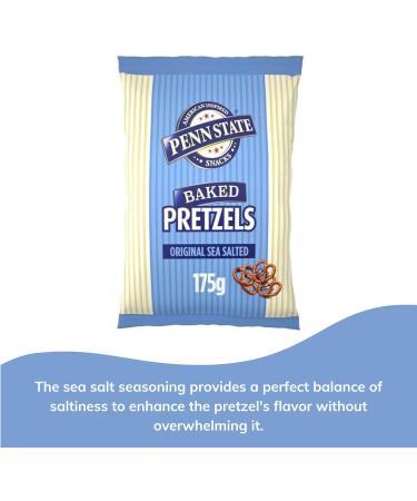 Pretzels bundle contains Penn State Pretzels Original Sea Salted 175g x2 Sour Cream & Chive 175g x2 Sealing Clips x2 - Buy Online on GoSupps.com