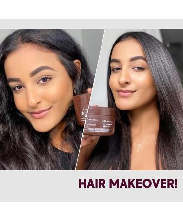 Dark Brown BONDOX HAIR 8.8 oz Color Depositing Mask with Marine Collagen & Almond Oil - Formaldehyde-Free Hair Repair Treatment for Elasticity, Softness & Moisture - Buy Online on GoSupps.com