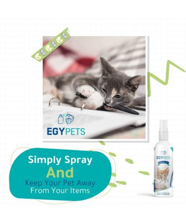 EGYPETS Cat Deterrent Spray - Indoor/Outdoor Repellent for Furniture, Plants & Floor - Anti-Scratch/Bite - Kitten Training Aid - 140ml - Buy Online on GoSupps.com