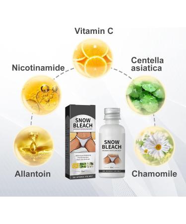 Intimate Bleaching Cream for Women Whitening Cream Private Parts Underarm Bleaching Serum Whiten Butt Knee Brighten Inner Thigh Intimate Parts Dark Remove Melanin (3pcs) - Buy Online on GoSupps.com