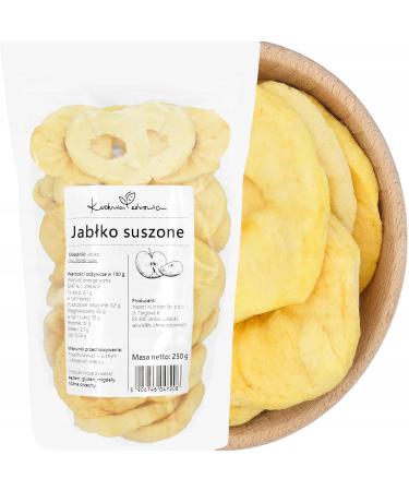 Kuchnia Zdrowia Dried Apple - Ideal Snack - Natural - No Unnecessary Additives - Ideal Supplement - Kuchnia Zdrowia - Doypack Packaging: (1kg)