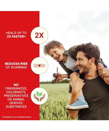 Elastoplast Wound Healing Ointment 50g | Promotes up to 2x faster healing | Reduces the risk of scarring | Can be used at all stages of wound healing | Very skin-friendly & suitable for babies 50 g (Pack of 1) Transparent - Buy Online on GoSupps.com