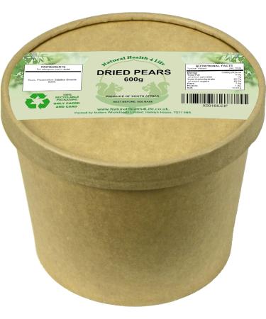 Natural Health 4 Life Dried Pears 600g in a tub - Buy Online on GoSupps.com