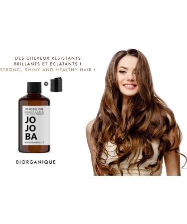 Organic Jojoba Oil 100% Pure & Natural - Cold Pressed 50ml for Skin Hair & Makeup Removal - Buy Online on GoSupps.com