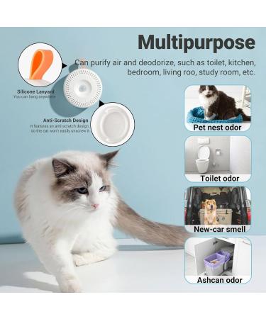 Cat Litter Deodorizer & Odor Eliminator | 99% Odor Neutralizer Device | Portable Air Purifier for Litter Boxes - Buy Online on GoSupps.com