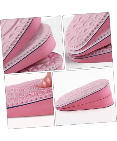 FOMIYES 6 Pairs Invisible Height Increasing Heel Lifts - Comfort & Support for Women s Shoes - Pink Cotton Insoles - Buy Online on GoSupps.com