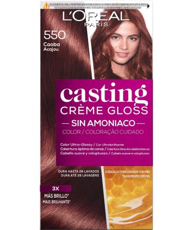 LOreal Paris Casting Creme Gloss Ba o De Color 550 Caoba 550 1 piece (1 pack)