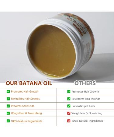 Raw Batana Oil for Hair Growth and Repair Pure & Organic Batana Oil from Honduras Stimulate Hair Growth Prevent Hair Loss and Enhances Hair Thicknes 120g - Buy Online on GoSupps.com