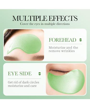 60 PCS Aloe Vera Under Eye Patches - Eliminate Dark Circles & Fine Lines | Hydrating Eye Masks with Natural Extracts for Youthful Skin - Buy Online on GoSupps.com
