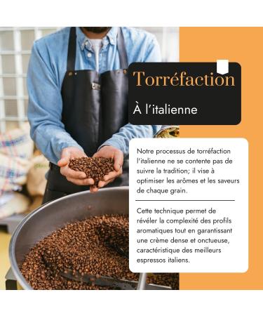 Caf En Grain Presto Blend Pietro 500gr | 100% Arabica Torr fi L Italienne | Go t Intense Et Velout | Cr ma Abondante | Torr faction Artisanale | Id al Machine Cafe Grain 1 500 g (Lot de 1) - Buy Online on GoSupps.com