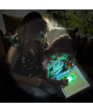 Draw with Light Sketch Board | Luminescent Glow in The Dark Drawing Painting for Kids - Buy Online on GoSupps.com
