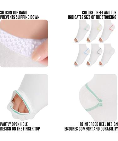 Invera Anti-Embolism Compression Stockings | Thigh High Unisex Ted Tube Socks | 15-20mmHg Moderate Support | 3XL - Worldwide Shipping - Buy Online on GoSupps.com
