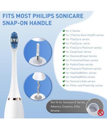 Toothbrush Replacement Heads for Philips Sonicare | Compatible Electric Brush Heads - Premium Quality & Fast International Shipping - Buy Online on GoSupps.com
