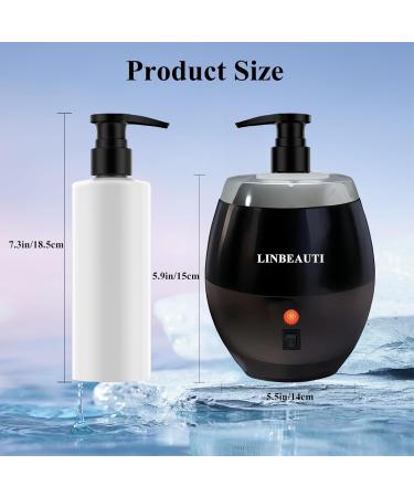 Linbary Massage Oil Warmer - Premium Black Lotion & Cream Warmer for Home Salon & Spa Use - Includes Oil Bottle Donor for Enhanced Heating - Buy Online on GoSupps.com