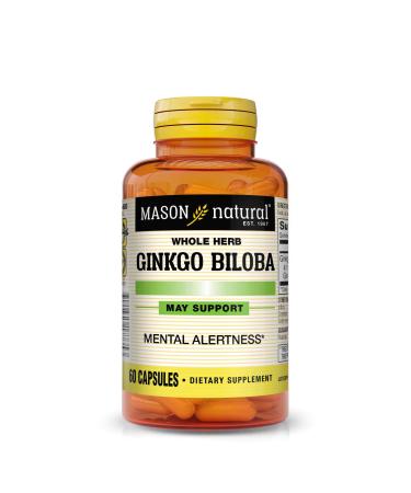 Mason Natural Ginkgo Biloba 60 Capsules