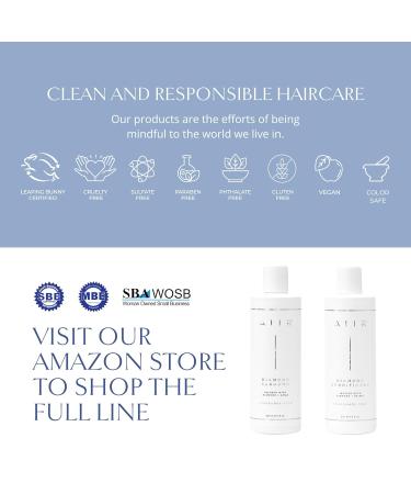 AIIR Diamond Color Treated Hair Shampoo - Fragrance Free Organic Sulfate Free Color Safe Hair Repair | 8 oz - Buy Online on GoSupps.com