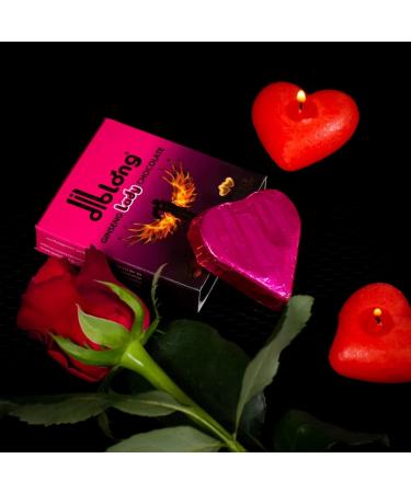  Diblong Diblong Aphrodisiac Lady Energy Chocolate for Women (16g) Premium Dark Chocolate with Ginseng Ginger Hazelnut & Spiced Herbal Blend Natural Care for Vitality & Well-being - Buy Online on GoSupps.com