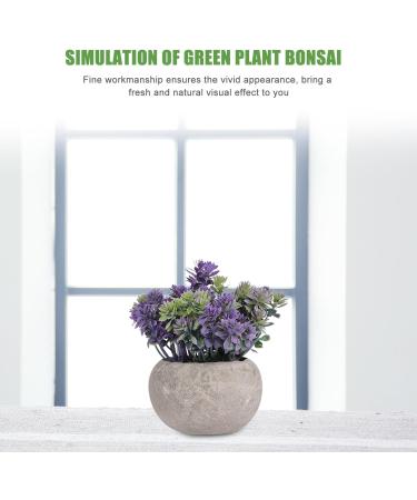 Ciieeo 2pcs Simulated Green Bonsai Artificial Succulents Plants Miniture Decoration Artificial Cactus Small Succulent Plants Silk Plants Greenery Decor Accessories Office Foam Nordic - Buy Online on GoSupps.com