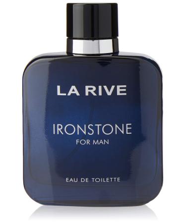 La Rive Ironstone by La Rive Eau De Toilette Spray 3.3 oz Men Lemon Mint 3.3 Fl Oz (Pack of 1)