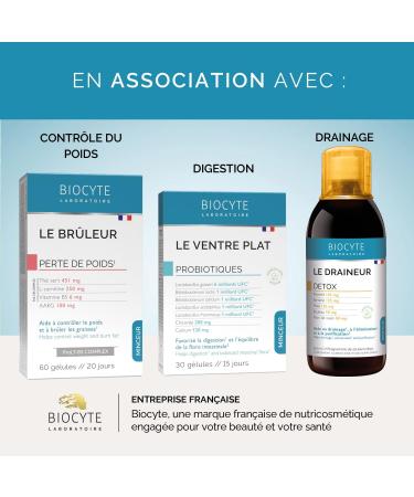 BIOCYTE The Sensor - Slimming Weight Control Reduces Appetite and Caloric Intake - Garnicia Maike Gymnema Sylvestre Chromium - 45 Capsules - Vegan - 15 Day Program - Buy Online on GoSupps.com
