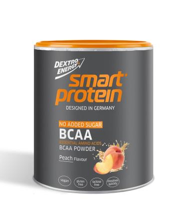 Dextro Energy Smart Protein BCAA powder with taste peach |Essential amino acids 2: 1: 1 ratio |Delicious BCAA capsules alternative 350g