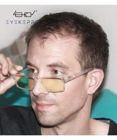 Eyekepper 5-Pack Classic Spring Hinge Reading Glasses - Blue Light Blocking Sun Readers 0.0 Diopters International Shipping Available - Buy Online on GoSupps.com