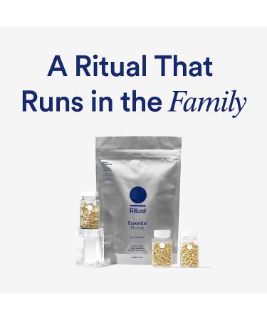 Ritual Postpartum Essentials Multivitamin - Postnatal Vitamin with Omega-3 DHA & Choline for Lactation Support | Vitamin A, C, D3, Zinc, B12, Iodine, Biotin | Mint Essenced - Buy Online on GoSupps.com