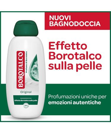  Italian Gourmet E.R. Borotalco Original Bath & Shower Gel with Borotalc Perfume. Formula with moisturizing agents. Borotalc effect on the skin. Dermatologically tested. 3 x 450 ml + Italian Gourmet Powder 400 g - Buy Online on GoSupps.com