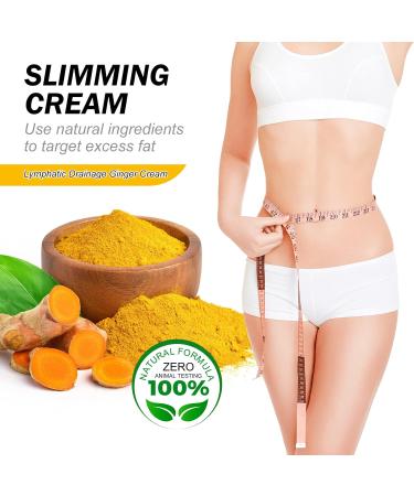 Fat Burning Ginger Cream - Firming Anti-Cellulite & Belly Fat Burner | Sweat Enhancer for Weight Loss | 3.5 Fl Oz - Buy Online on GoSupps.com
