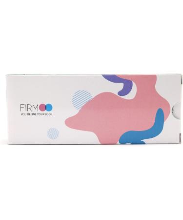 Firmoo Blue Light Filter Reading Glasses with Prescription 3.0x for Men & Women - Anti-UV Reflective Visual Aid in Transparent Pink - Buy Online on GoSupps.com