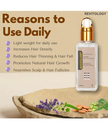 Hair Growth Serum with Rosemary Oil | Ultra Light Non-Greasy Formula for Daily Use | Enhance Hair Reduce Frizz & Thinning - Buy Online on GoSupps.com