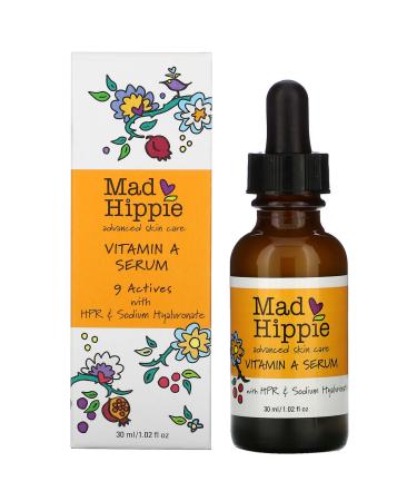 Mad Hippie Skin Care Products Vitamin A Serum 1.02 fl oz (30 ml)